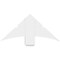Ekena Millwork Alberta Architectural Grade PVC Gable Bracket, 36"W x 16 1/2"H x 6"D x 6"F, 11/12 Pitch GBP036X17X0606ALB00 - alternate 2